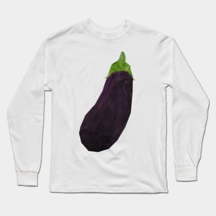 Eggplant / Aubourgine Long Sleeve T-Shirt